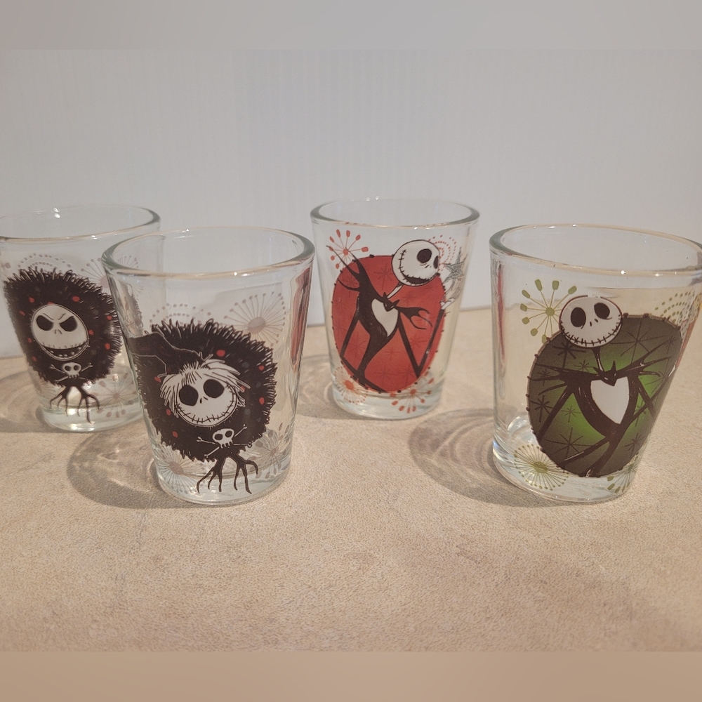 Disney Nightmare Before Christmas Shot Glasses